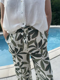 Pantalon feuille