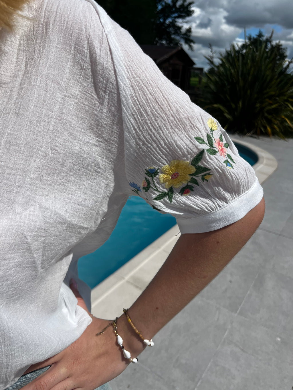 T-shirt brodé