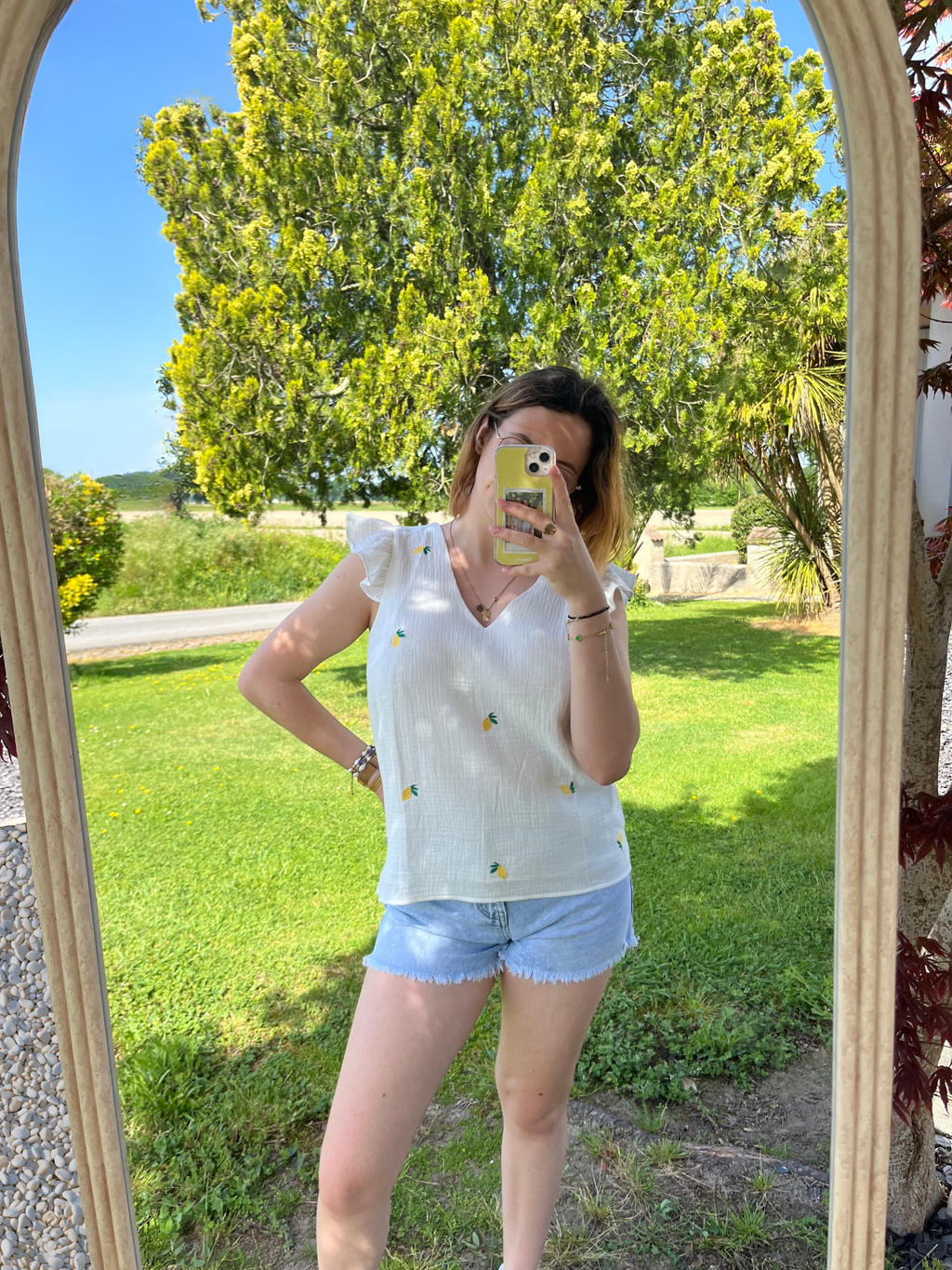 T-shirt citron