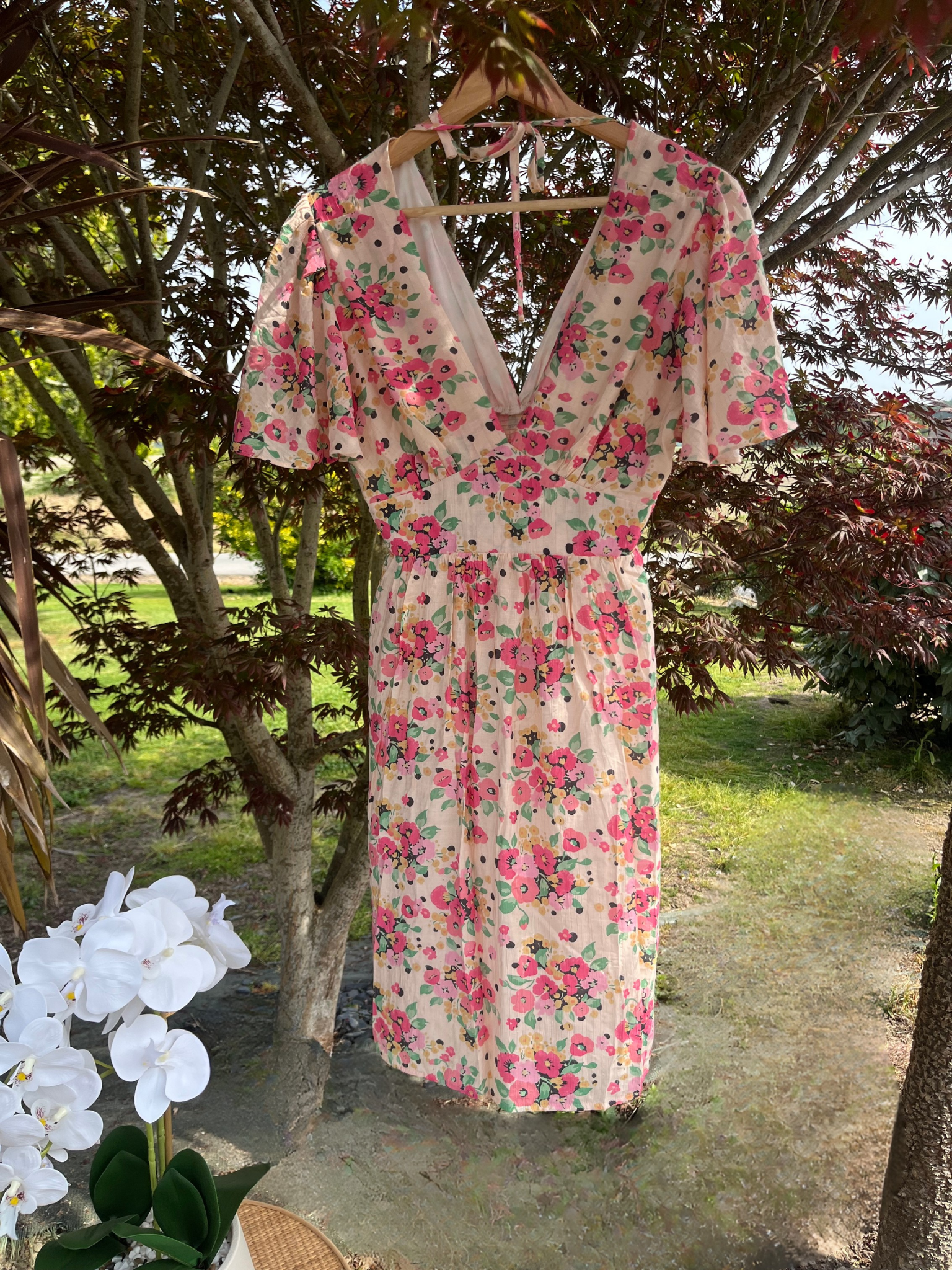 Robe rosée légère