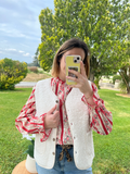 Pull sans manches douceur