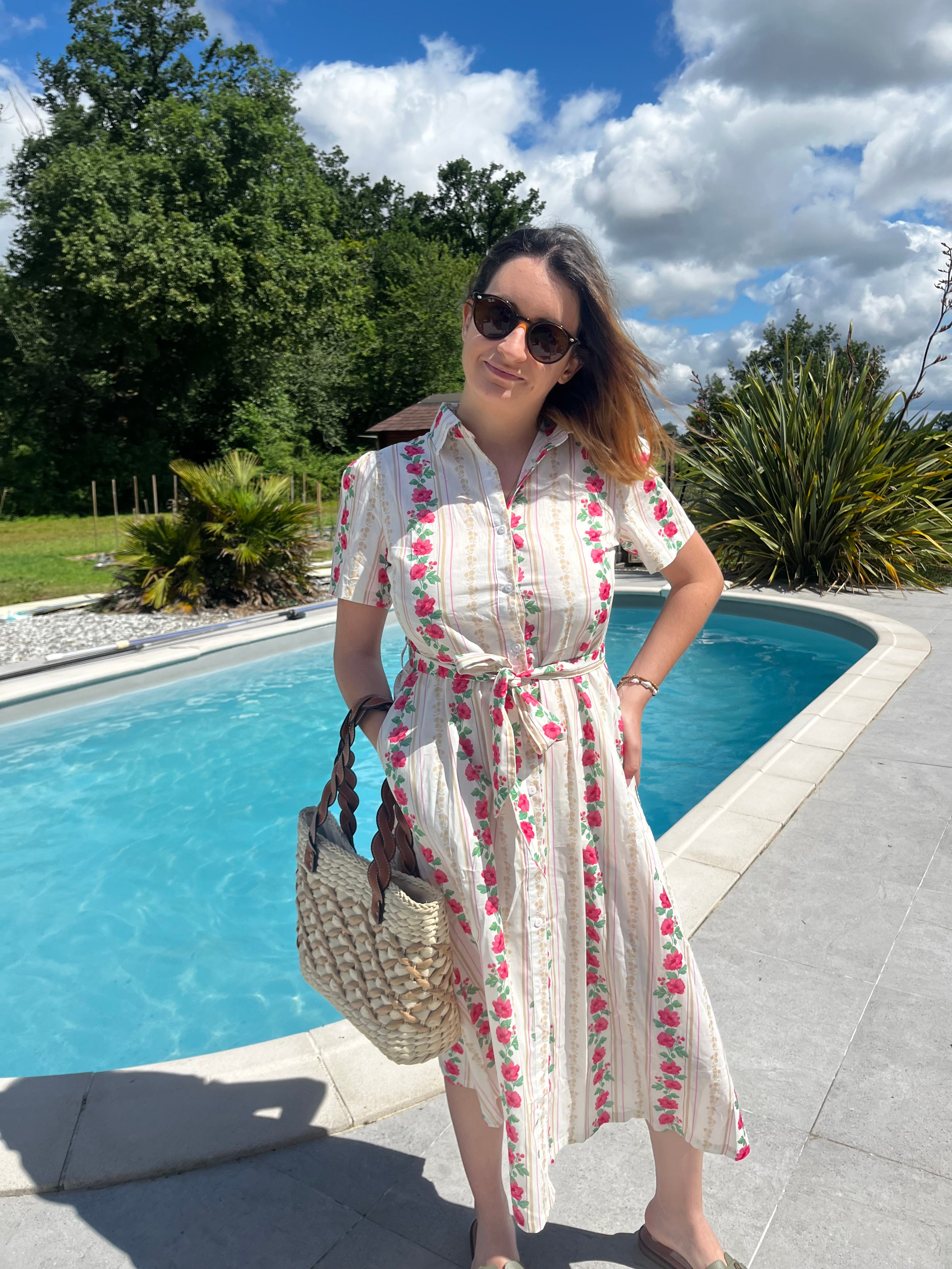 Robe florale