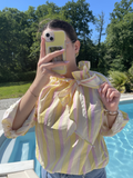 Blouse à nouer