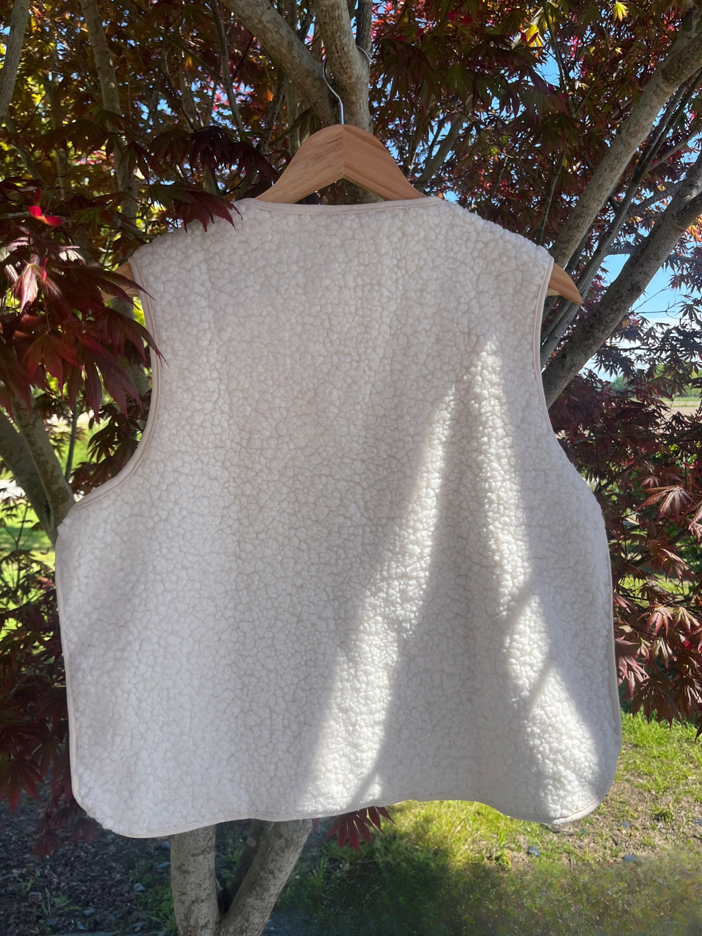 Pull sans manches douceur