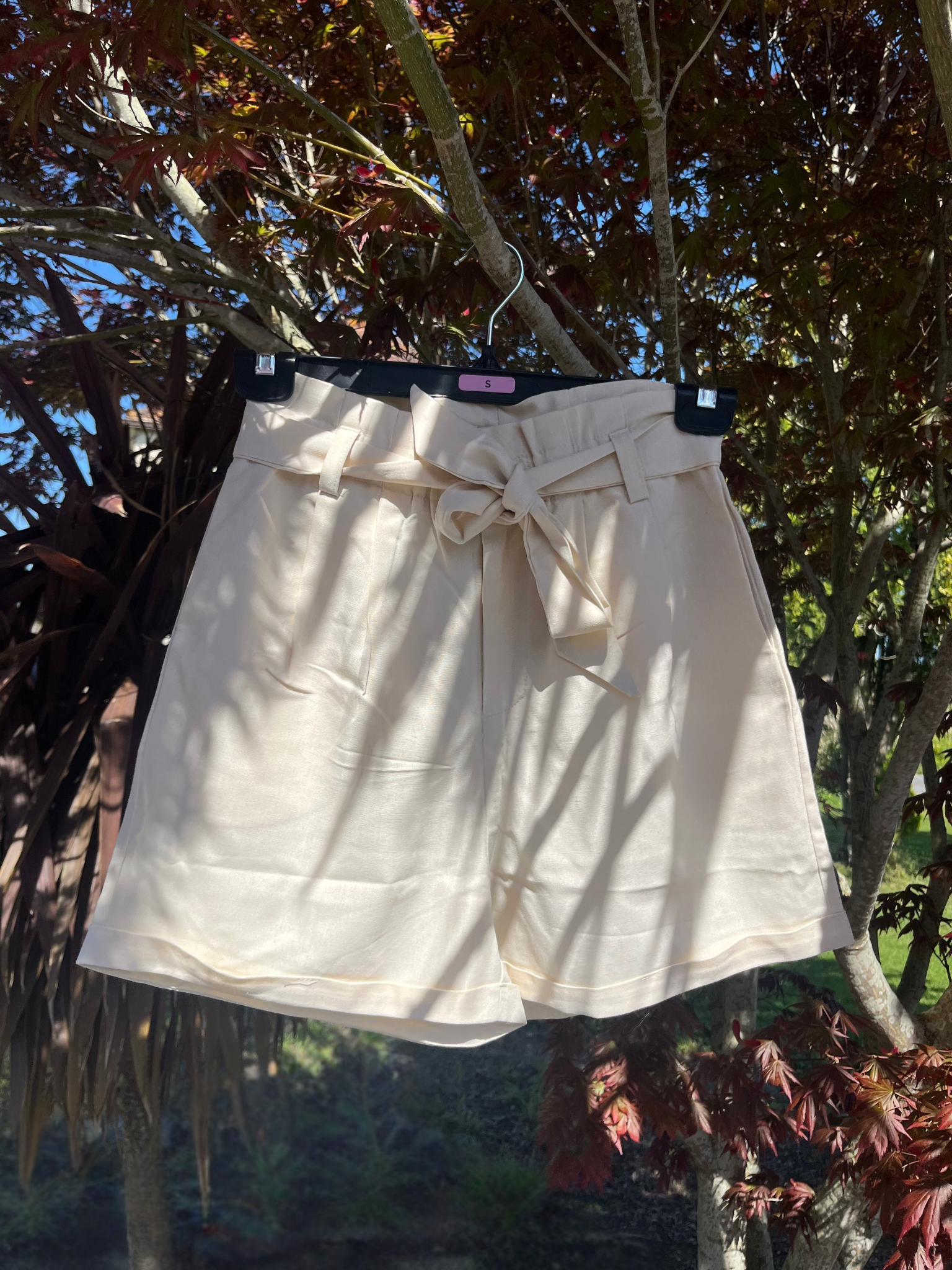 Short écru douceur d'été