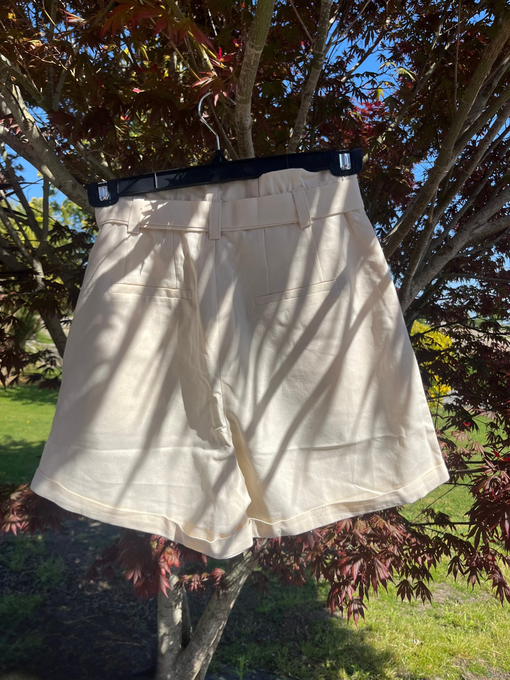 Short écru douceur d'été