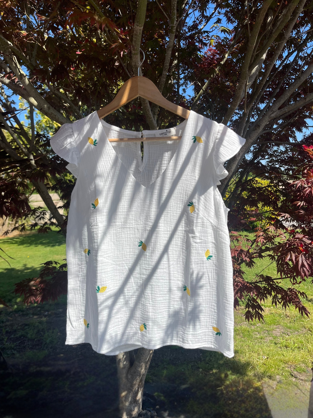 T-shirt citron