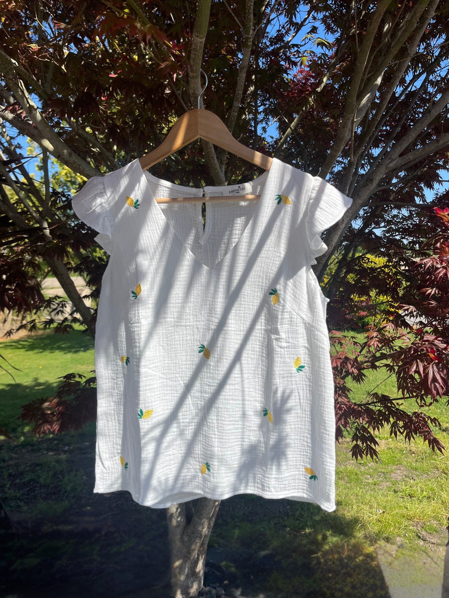 T-shirt citron