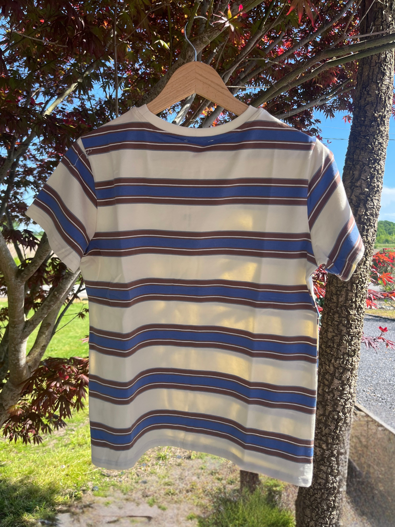 T-shirt rayures marinières classique